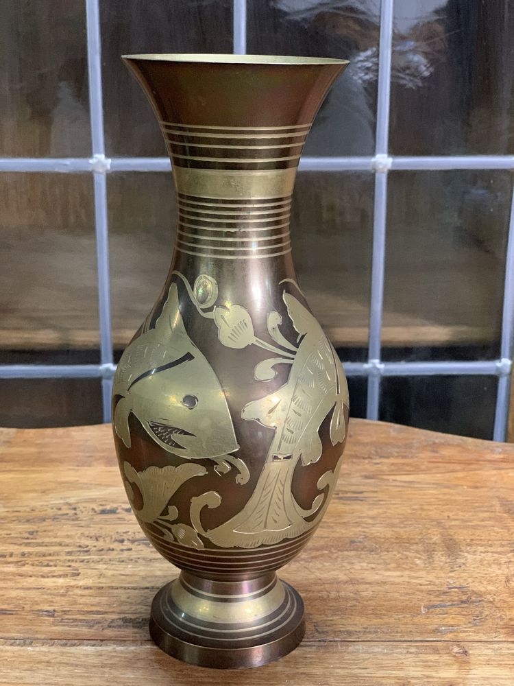 Ретро месингова ваза