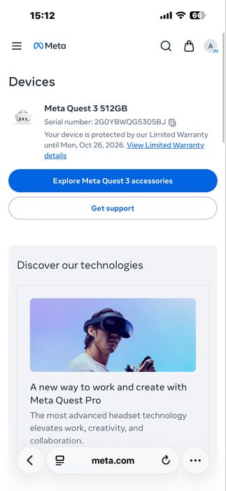 Meta Quest 3 512gb