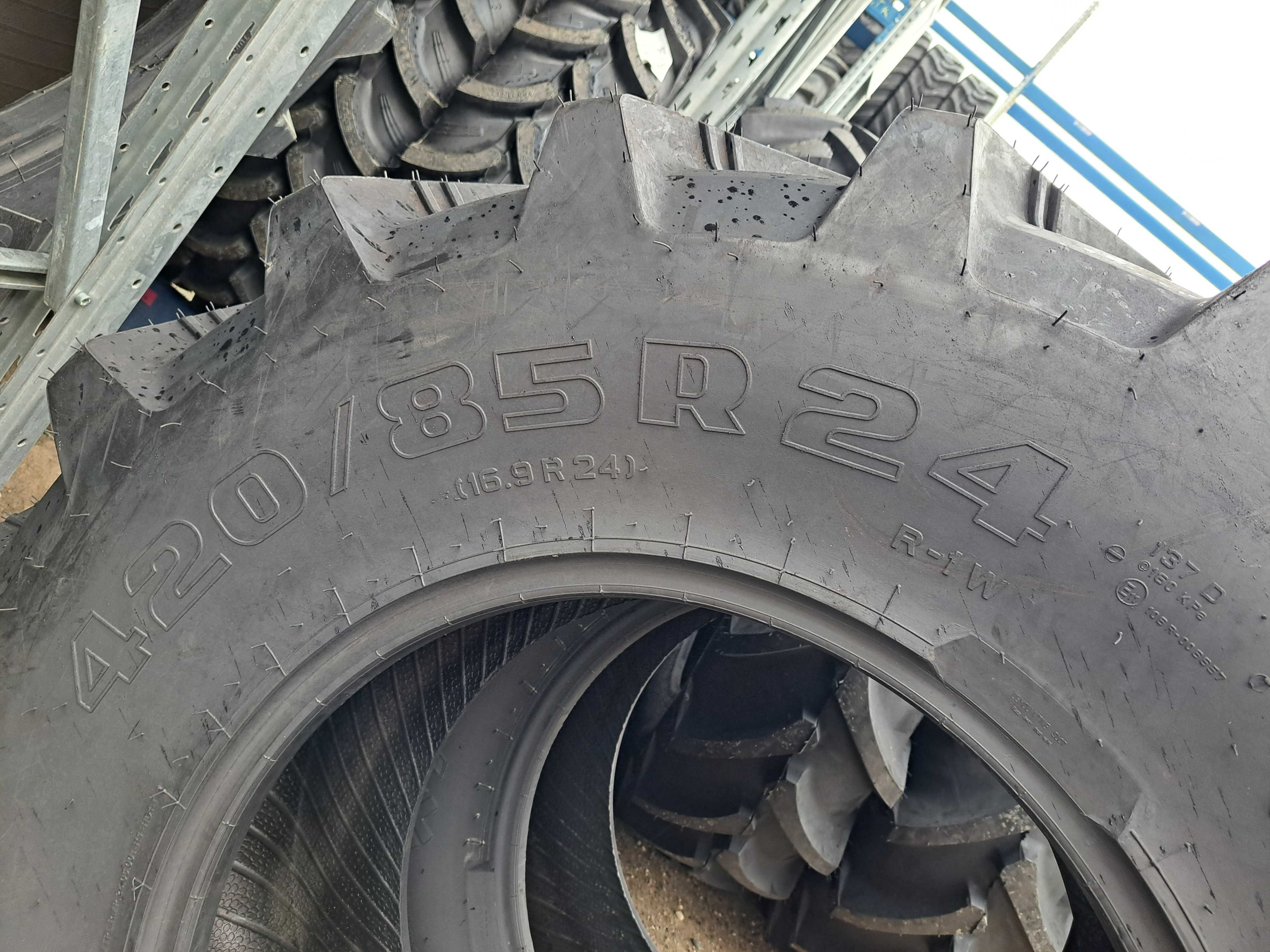 Cauciucuri radiale 420/85R24 ASCENSO anvelope noi 16.9R24 TRACTOR