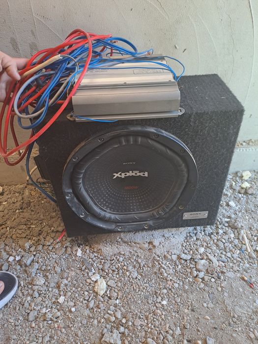 Vând subwoofer soni cu staie mac audio