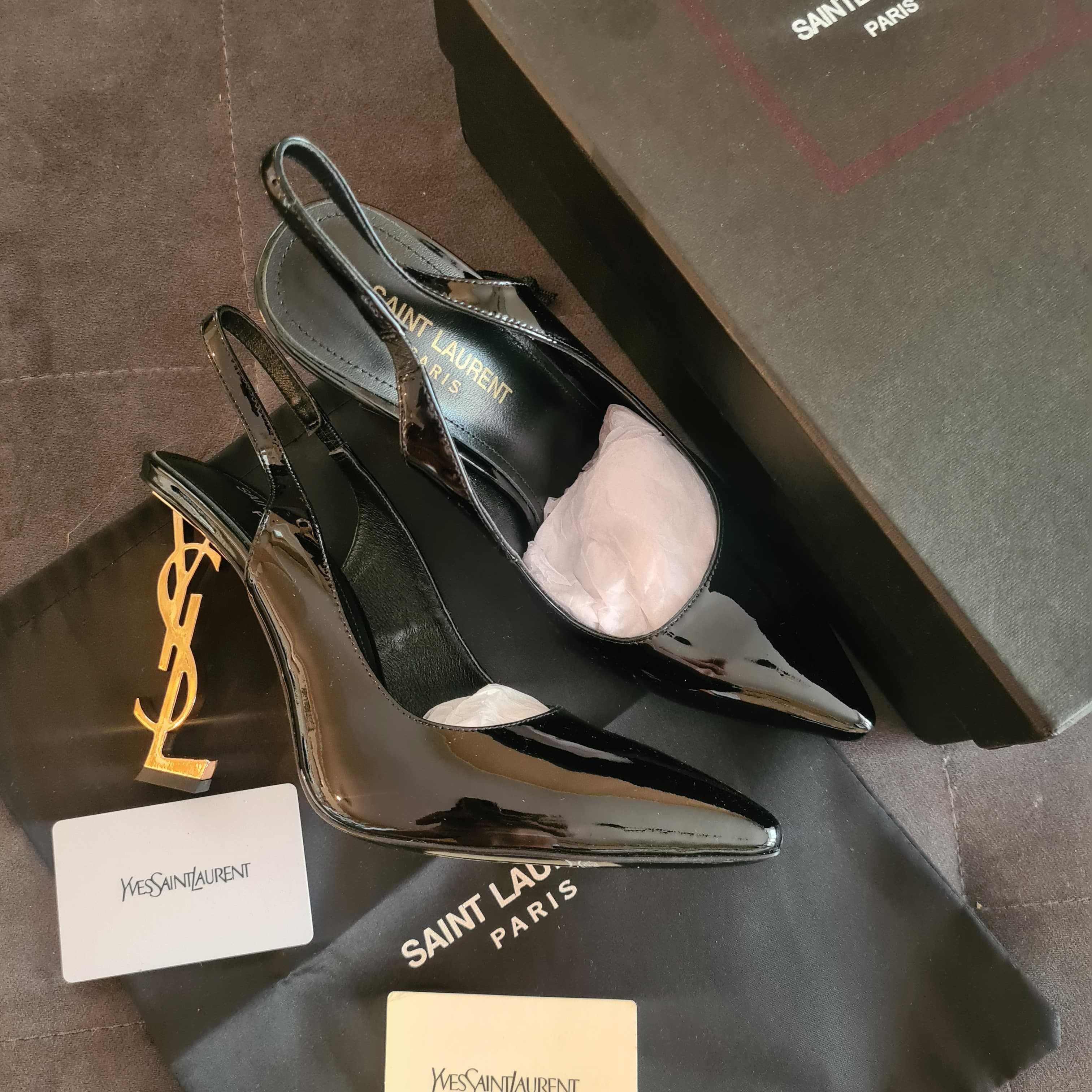 Pantofi yves Y*S*L - Opyum Pumps/piele naturala/full pack/size 38