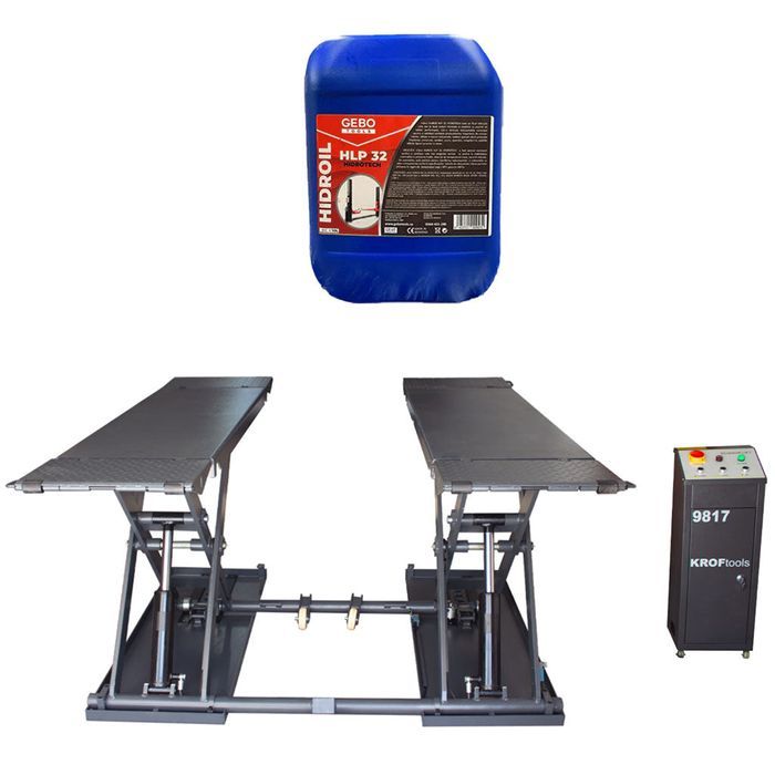 Elevator foarfeca mobil pentru vulcanizare 3tone 220v + ulei gratis