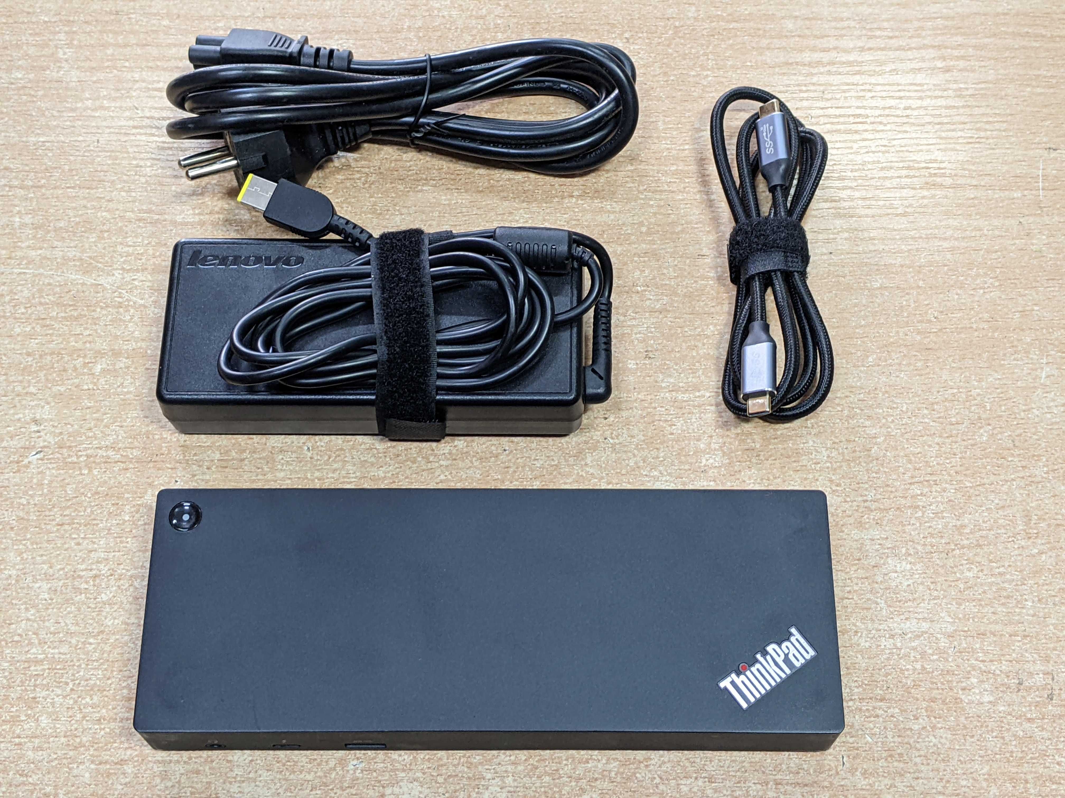 Докинг станция Lenovo ThinkPad Thunderbolt 3 Dock (40AC) + Гаранция