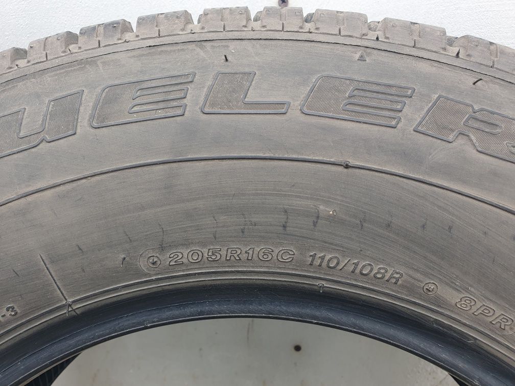 Резина летняя Bridgestone Dueler H/T 205R16C