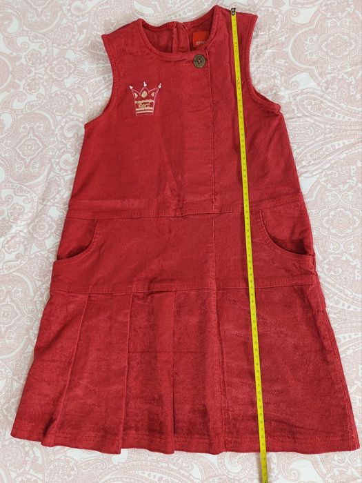 Sarafan reiat grena fata 8-9 ani