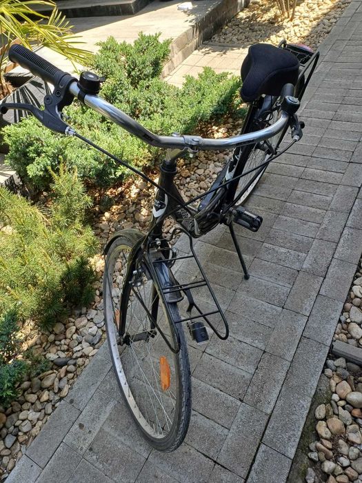 Bicicleta City Good Bike Siviglia 26", monoframe, black/silver