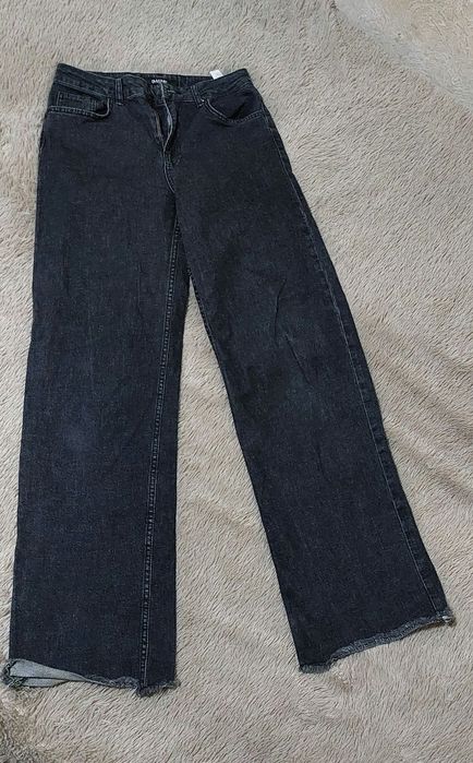 джинсы женские длинные широкие