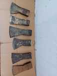 Lot de 6 topoare nemțesti între 1.4kg - 1.75kg