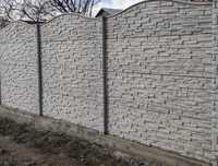 Gard placi beton