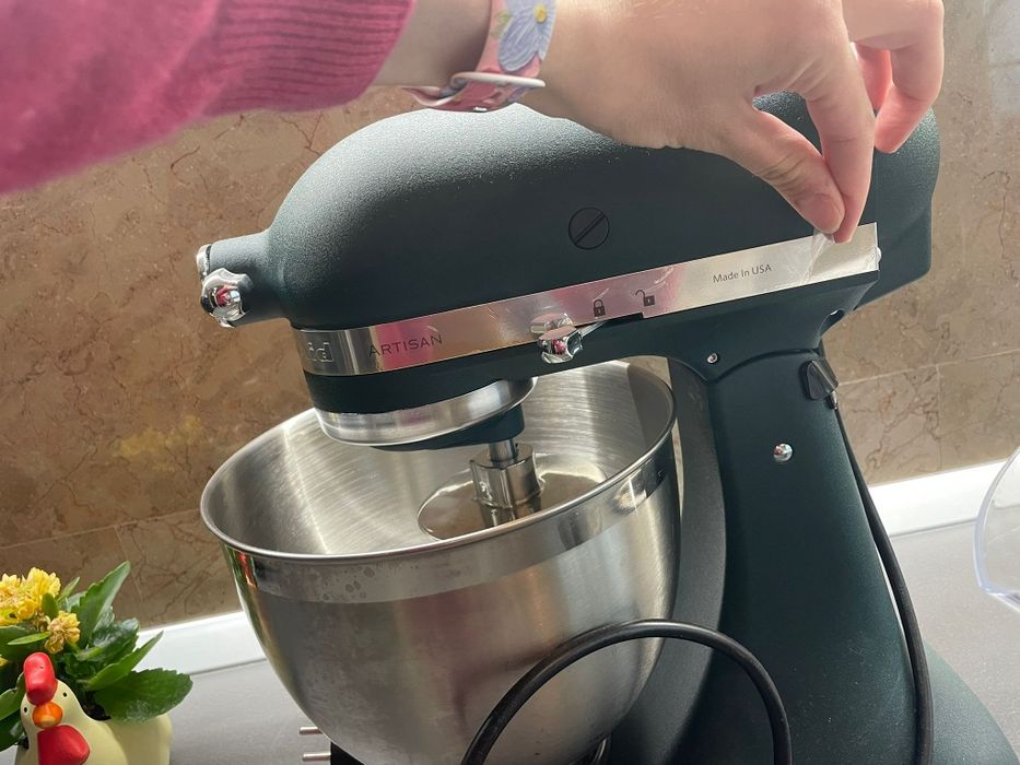 Mixer cu bol 4.8L,  KitchenAid 185 Pebbled Palm!