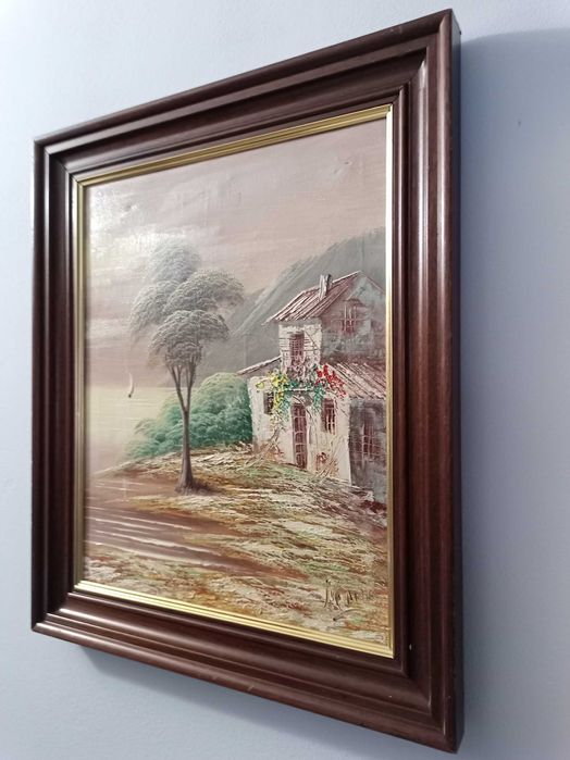 Картина маслени бои върху платно