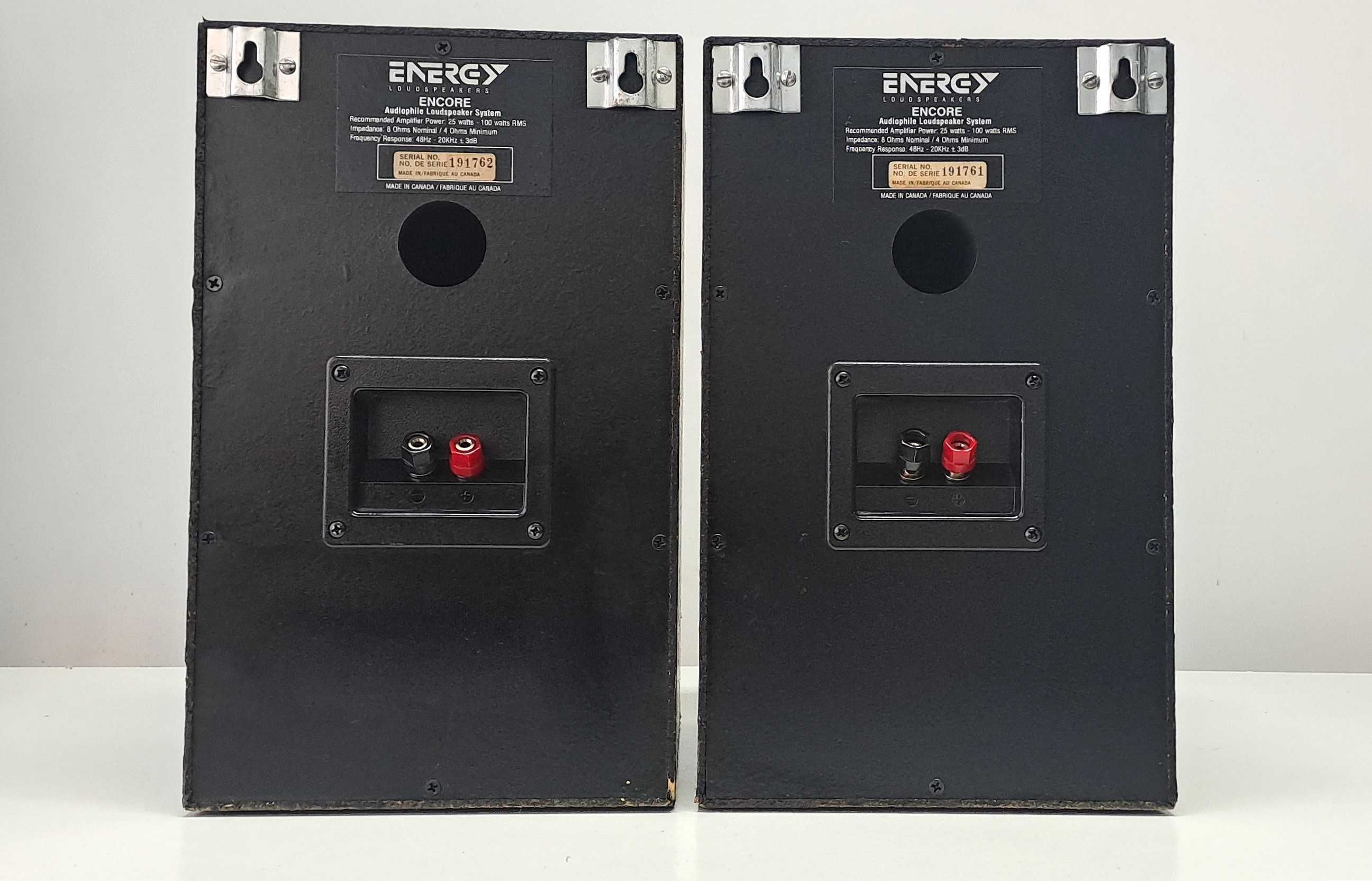 Muzica Energy Encore boxe muzica made in Canada audiophile