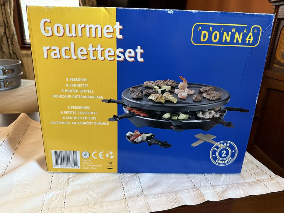 Gourmet Raclette Set (за 8 души) – ЧИСТО НОВ
