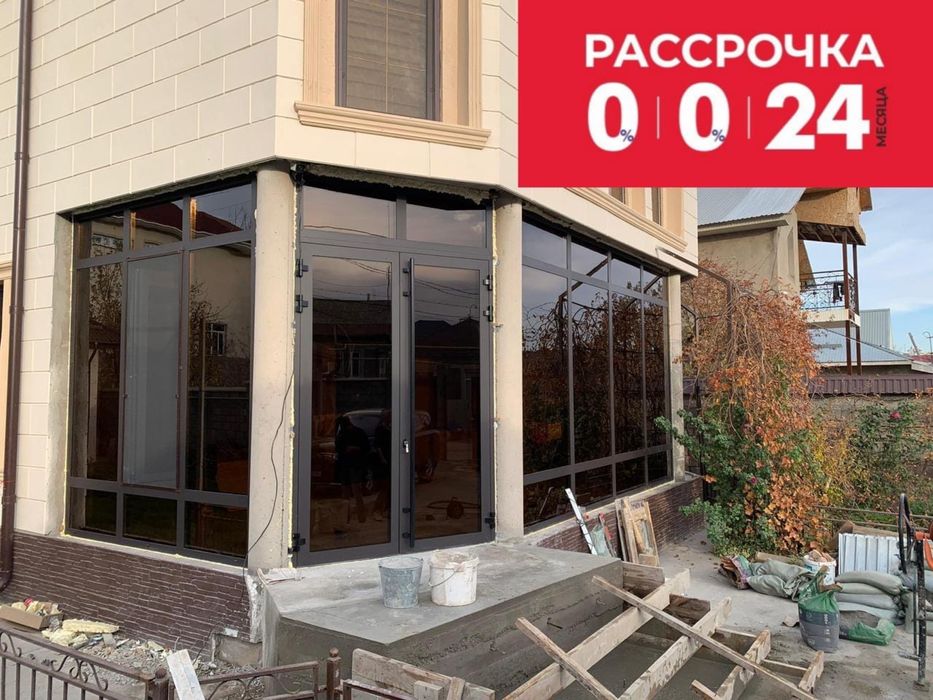 Пластиковые окна. алюминиевые фасады, сетки, откосы. Рассрочка!!!