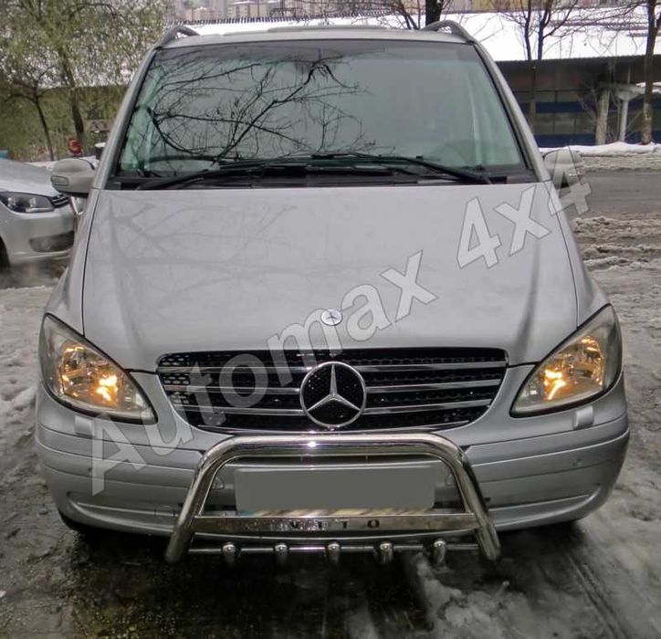 Bullbar inox personalizat Mercedes Vito, Viano, W639 '03-'14
