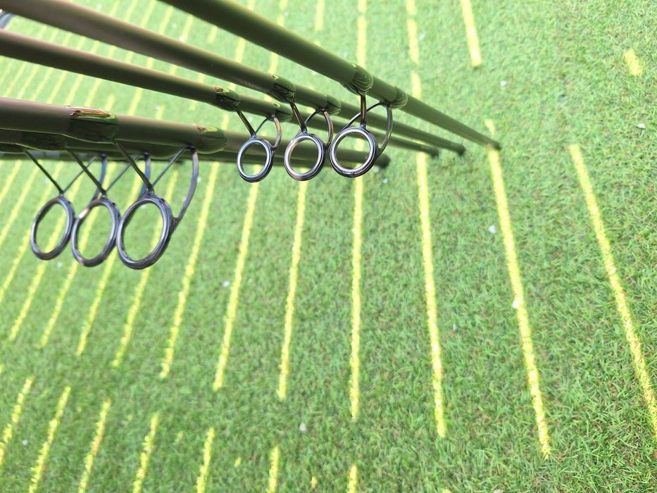 Set 3 lansete Diamant Alb Tactics 3.9m, 5 LBS , 3 segmente