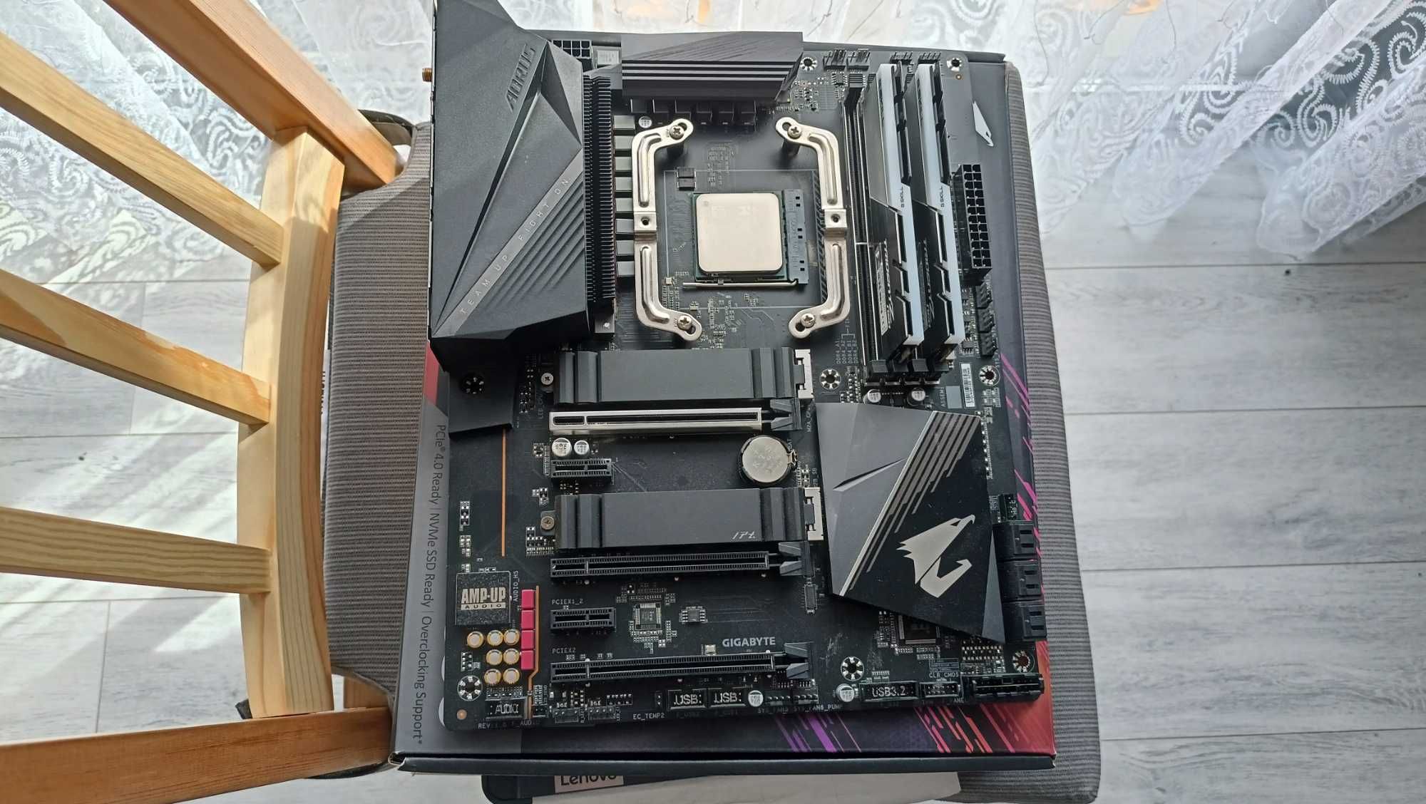 5800x3d, GB Aorus b550 pro ac, 2x16GB DDR4 ram