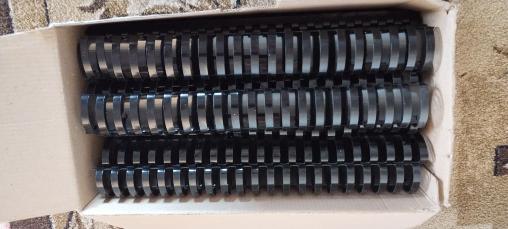 Пластиковые пружины для мягкого переплета