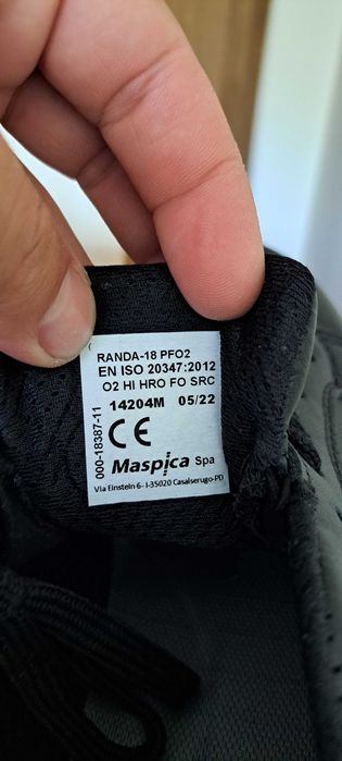 Нови защитни обувки Sixton Randa Low, 40 номер, оригинални, Италия