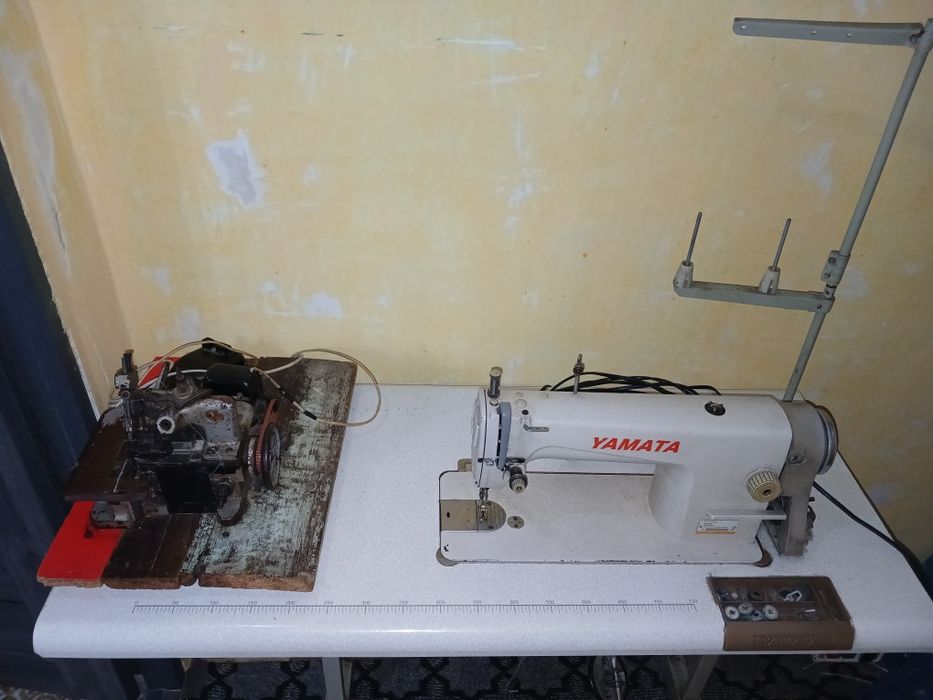 Togri tikuv mashinasi averlok