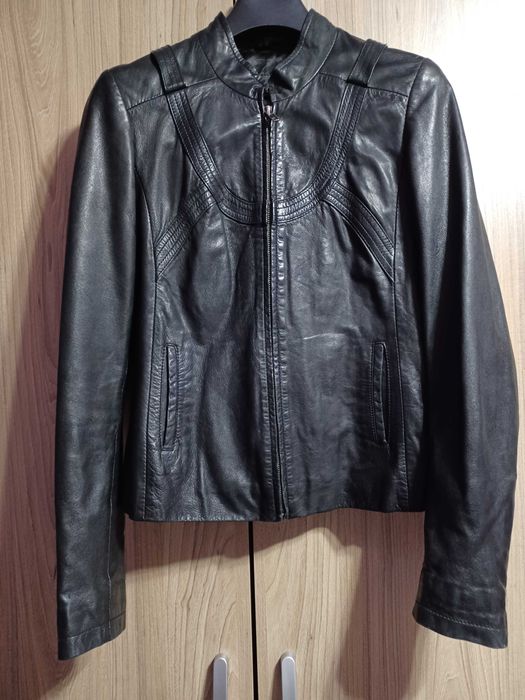 Geaca dama din piele, 38