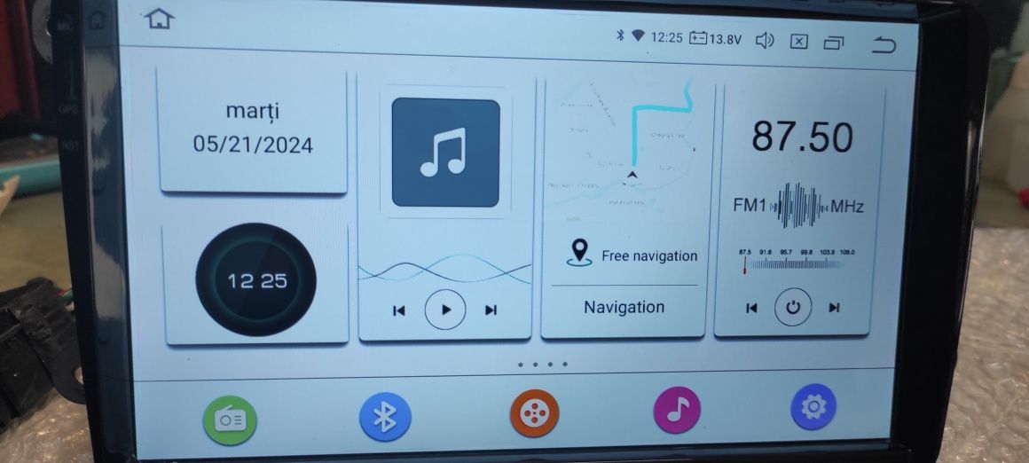 Android auto 9inch 1280*720 QledAndroid 10 DVR GPS