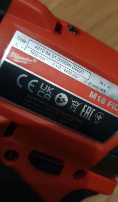 Milwaukee FID3 Bormașina impact