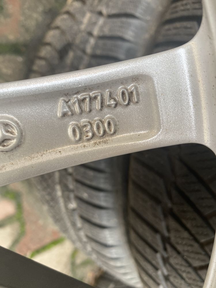 Roti/jante Mercedes A/B ,C,CLA  205/55/17 anvelope ms senzori presiune