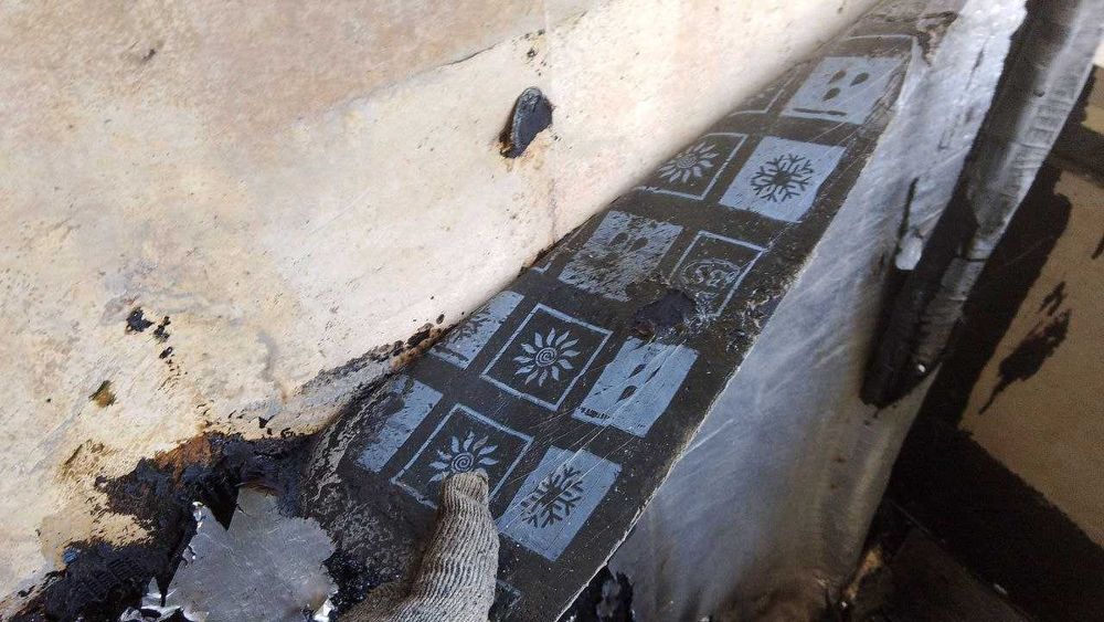 Изоляция , гидроизоляция , томлар фундамент, gidroizolyatsiya