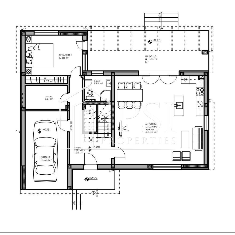 Продава се Къща в с. Марково, Област Пловдив - 260 кв.м за 1520 €/кв.м - Снимка #3