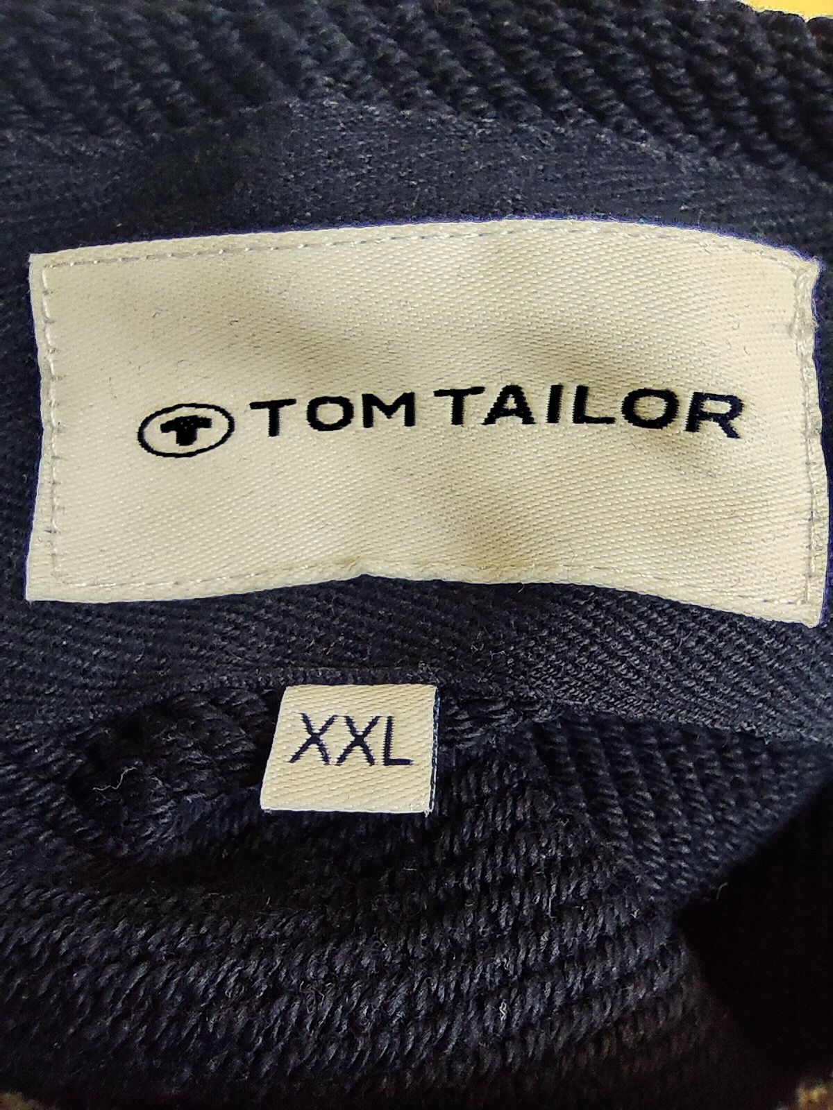 Мъжки суичър с качулка, цвят Navy - Tom Tailor