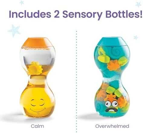 Емоционални Играчки за Деца 3+ Сензорни Бутилки Learning Resources