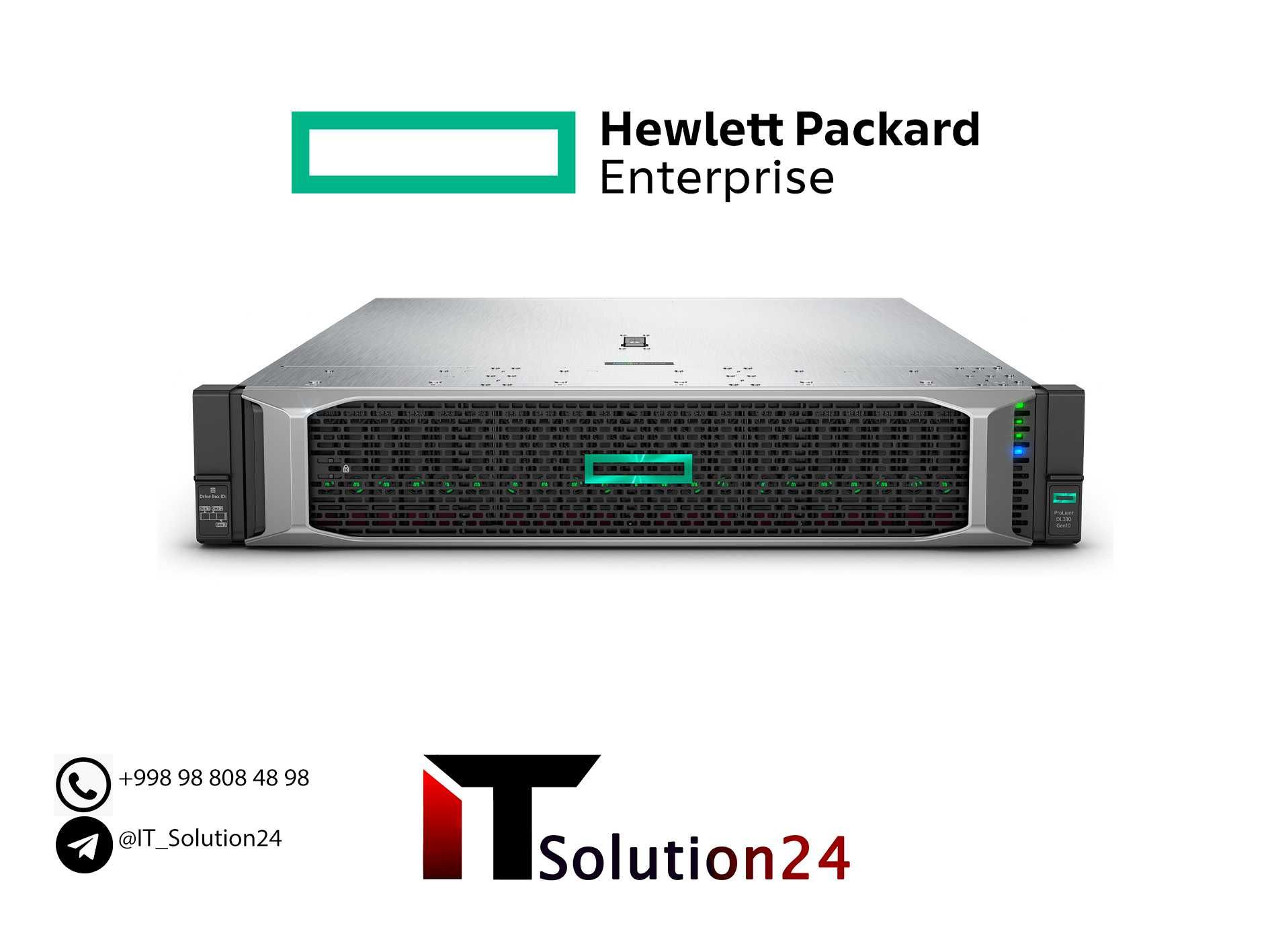 Сервер HPE ProLiant DL380 Gen 10 Xeon-Gold 2x5220R (Перечислением)