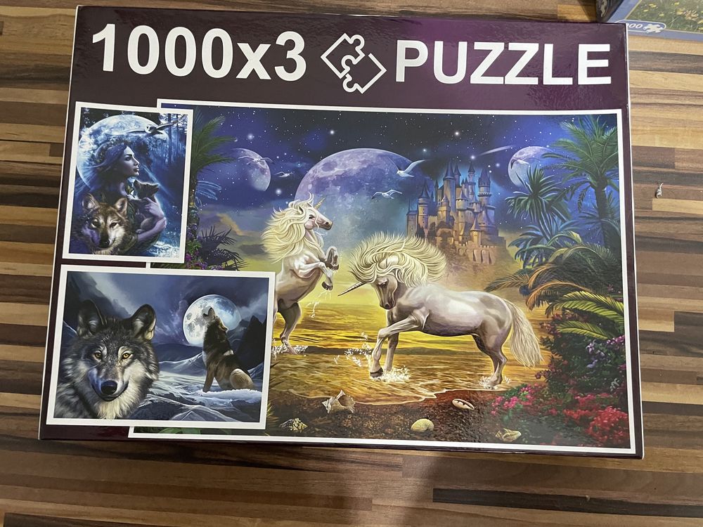50lei 4xPuzzle 1000 pese