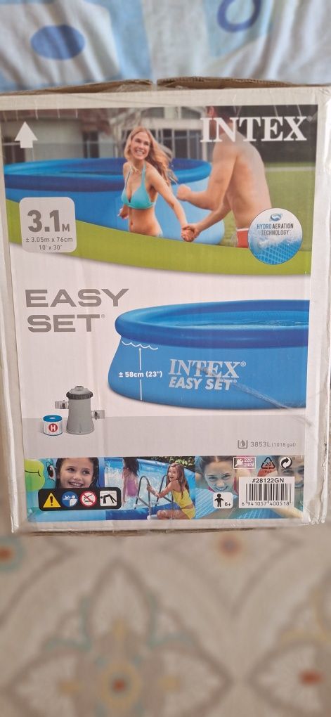 Piscina intex cu pompa