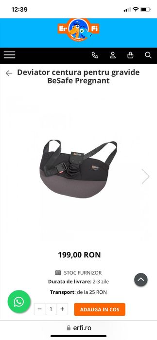 Deviator centura gravide