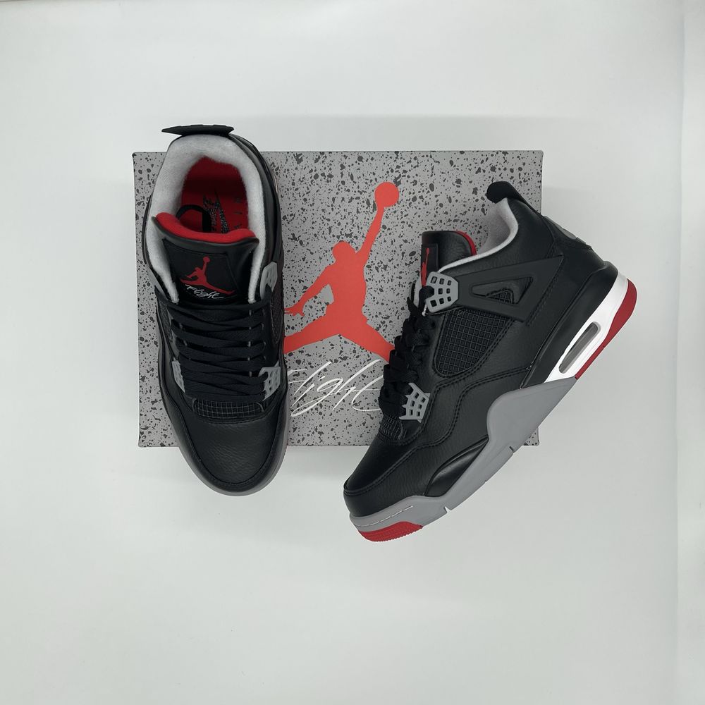 Nike Air Jordan 4 Bred Reimagined