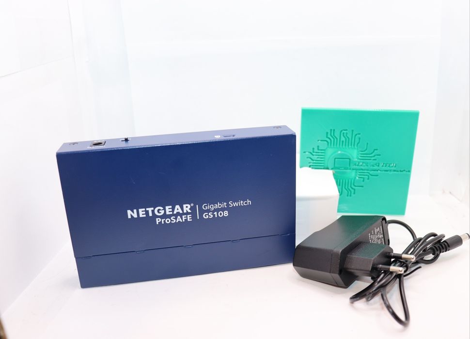 Unmanaged Switch 8 x 1 Gigabit Netgear ProSafe GS108 V4