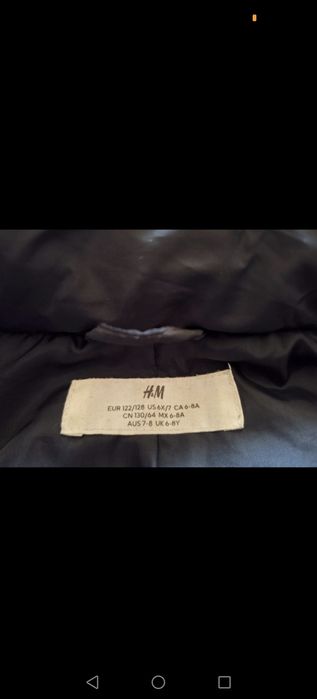 Geaca H&M marimea 122/128
