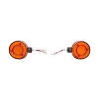 Lampa gabarit LED 12/24V pentru oglinda camion rosu/portocaliu