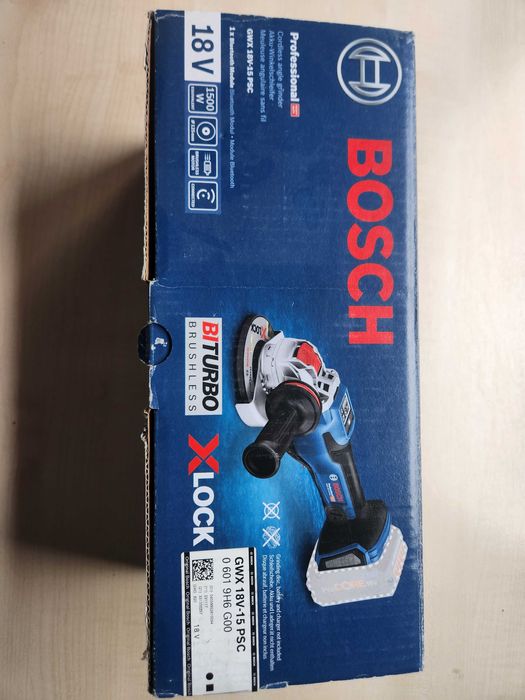 Polizor unghiular Bosch profesional GWX18V-PSC Biturbo
