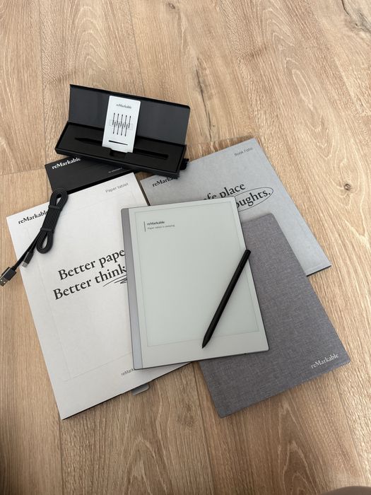ReMarkable 2 + Pen + Folio – Ca nou
