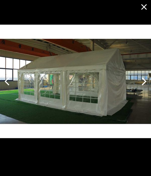 Cort pentru evenimente, nou în cutie