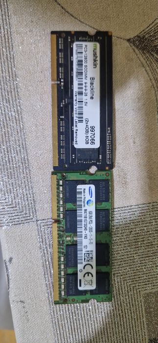 Placute rami 2,4,8 GB ddr3/ddr4