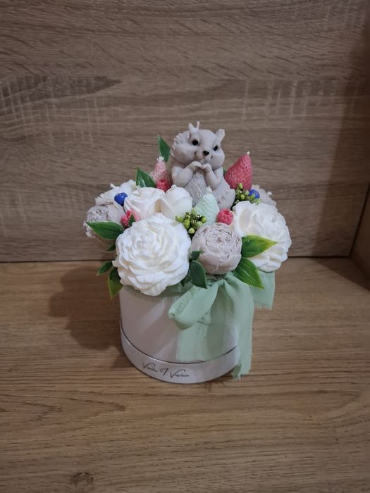 Букети от соев восък