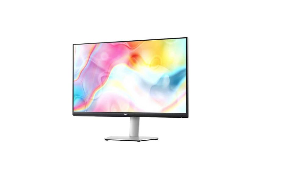 Monitor LED IPS DELL S2722DC, 27", QHD, argintiu