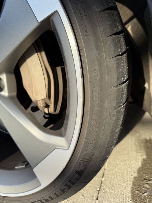 Jante Rotor Audi R20 originale + anvelope michelin pilot sport 4s