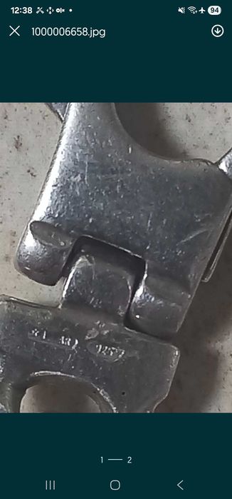 Brățară din argint 925°. Italia. 26 g. 20 cm.