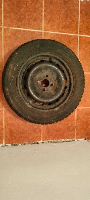 2 Jante tablă + cauciucuri Polaris2 ?+S