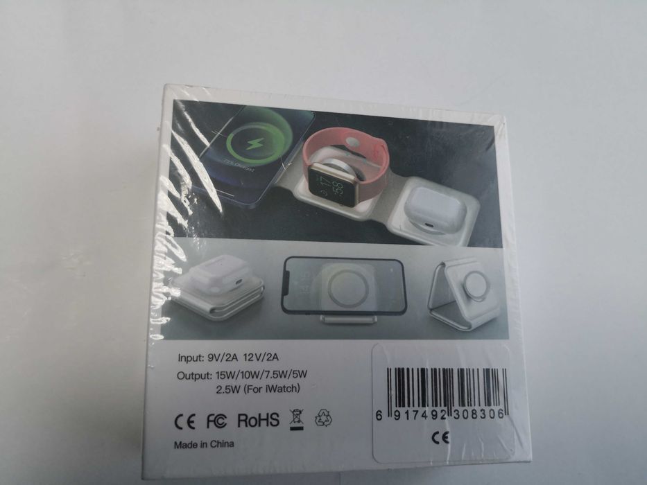 Incarcator wireless magnetic 3in1